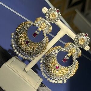 925 chaandi silver earrings